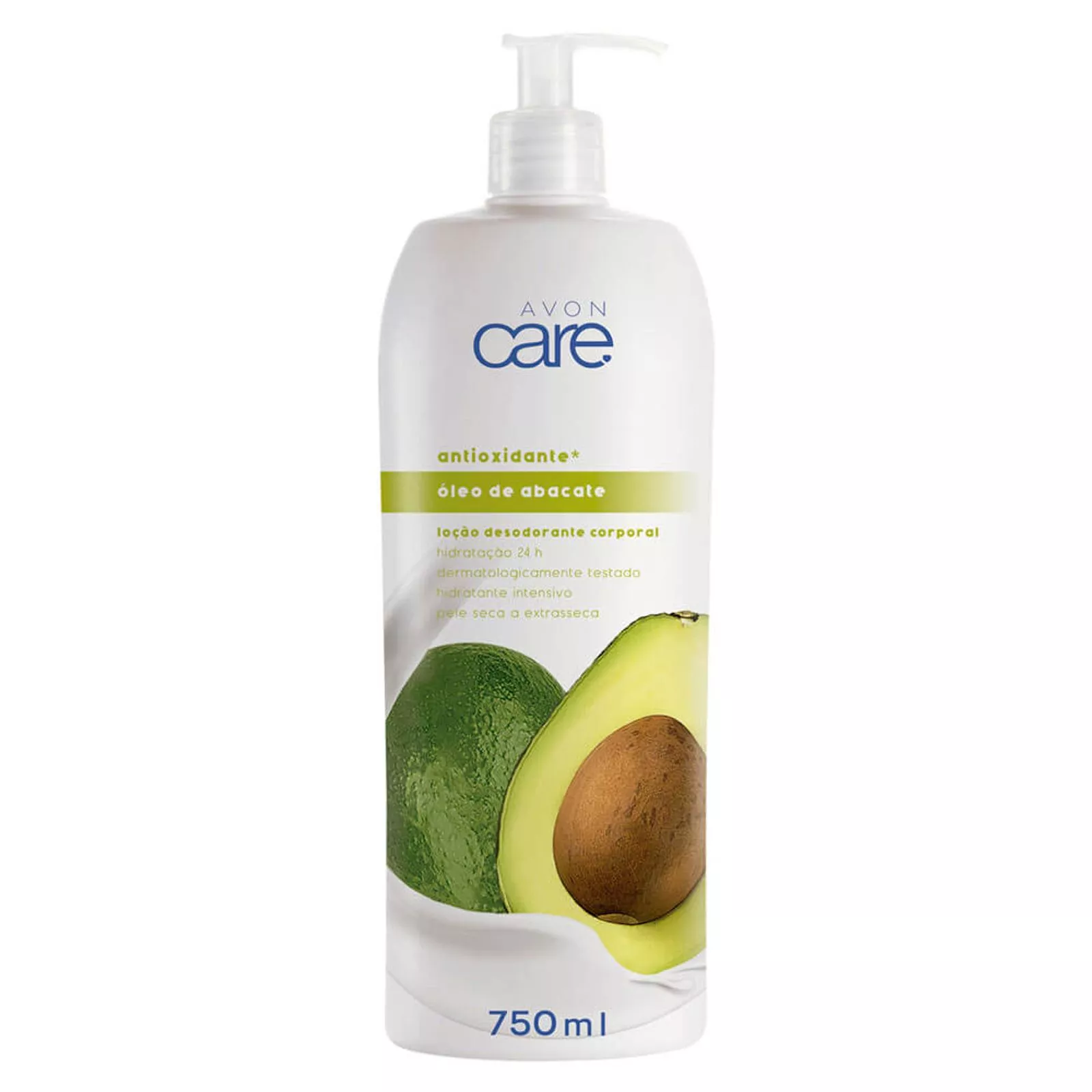 Loção Desodorante Corporal Óleo de Abacate Avon Care - 750ml