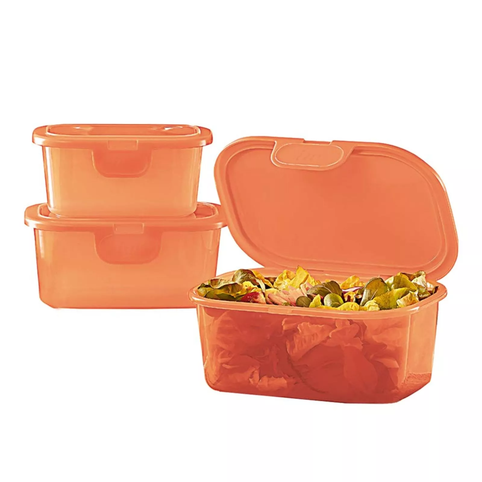 Kit 3 Potes Retangulares Innovaware Neon