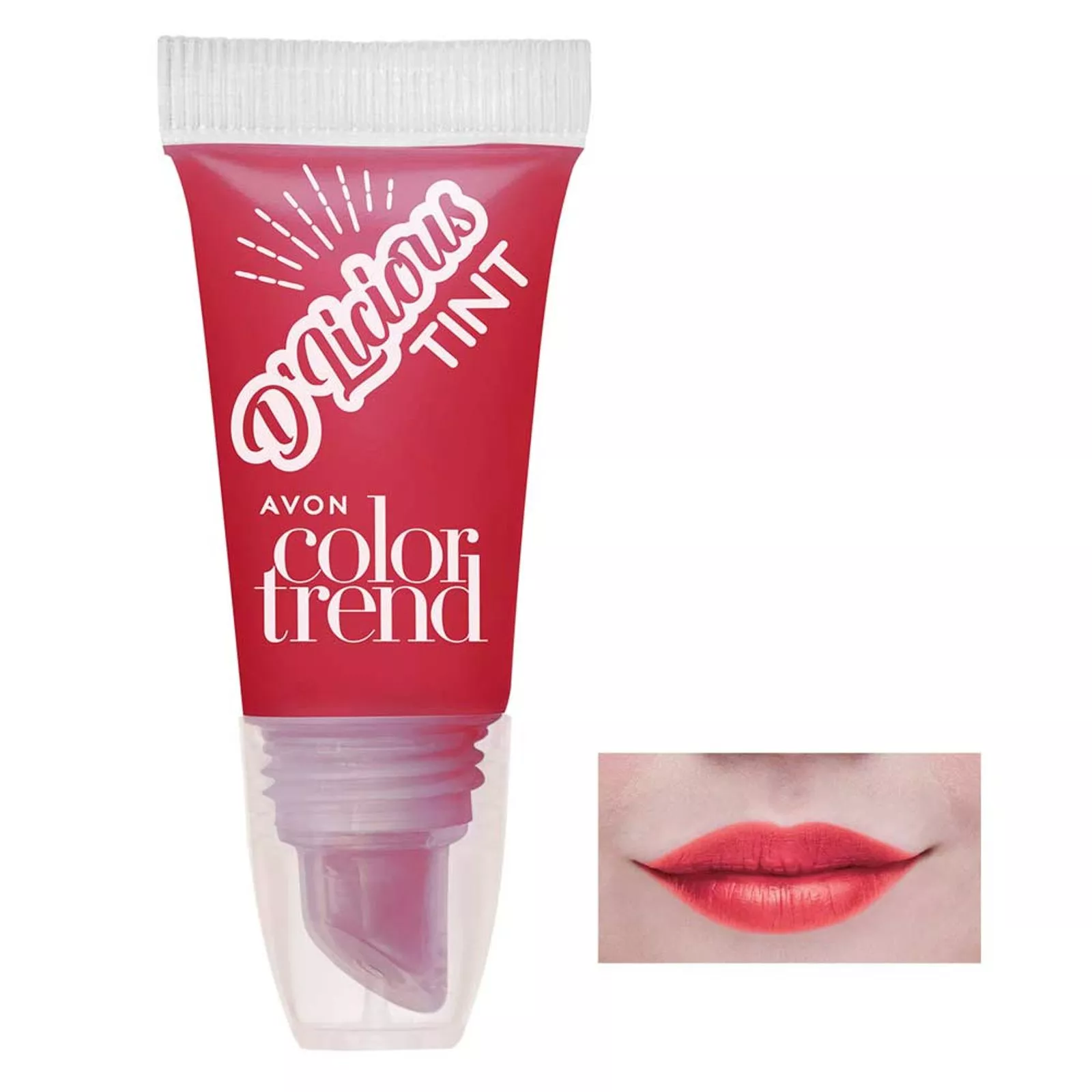 Tint para Lábios e Bochechas Color Trend D'licious 6g - Balinha de Morango