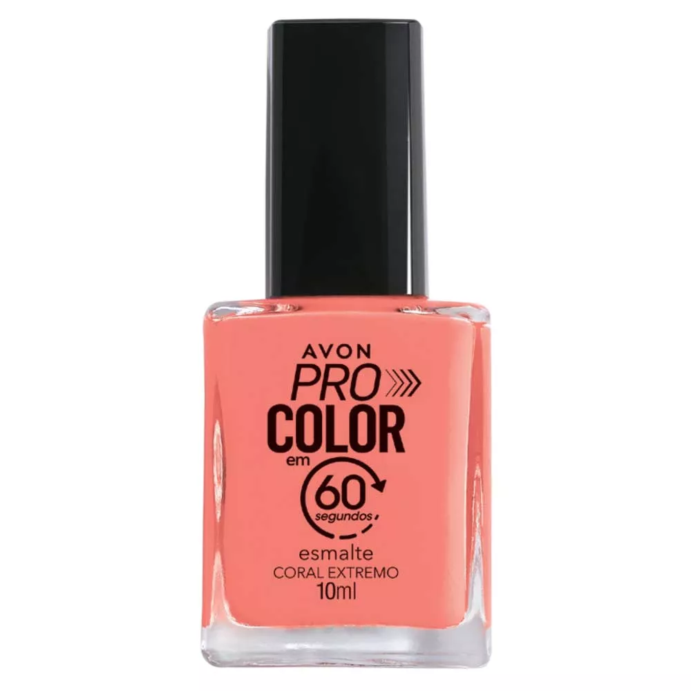 Esmalte Avon Pro Color 10ml - Coral Extremo