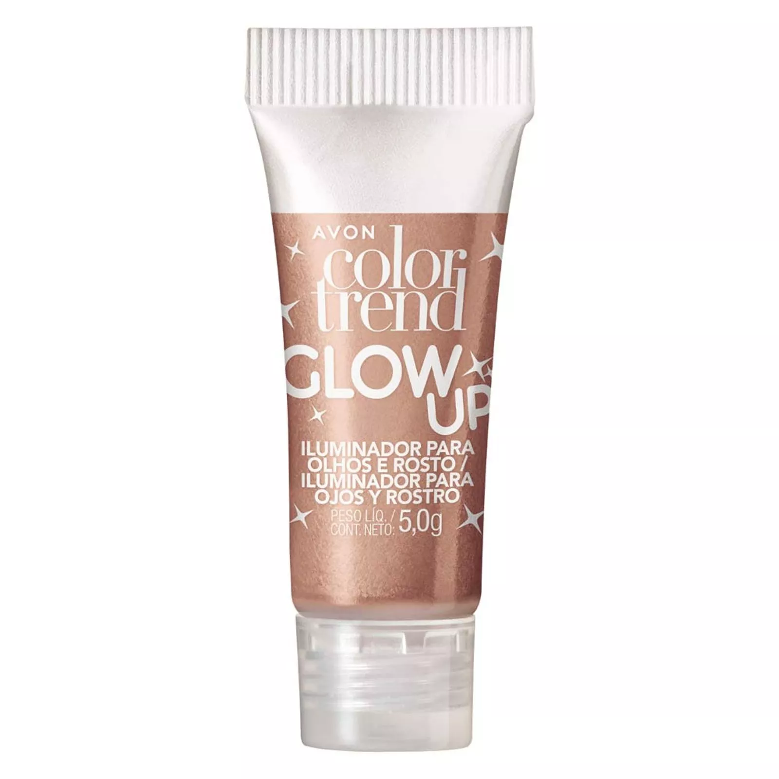 Iluminador para Olhos e Rosto Color Trend Glow Up 5g - Rose Solar