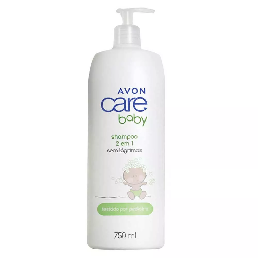 Shampoo 2 em 1 Avon Care Baby - 750ml