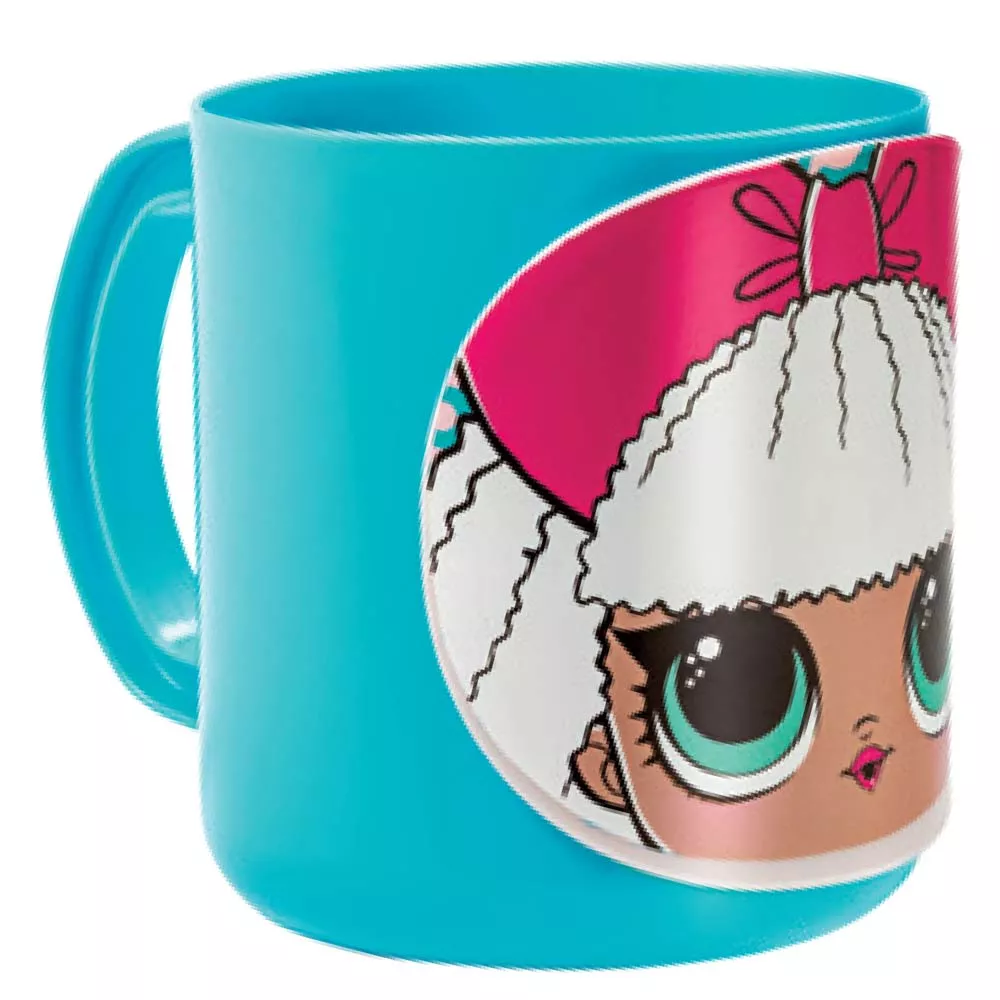 Caneca Troca Cara L.O.L. Azul