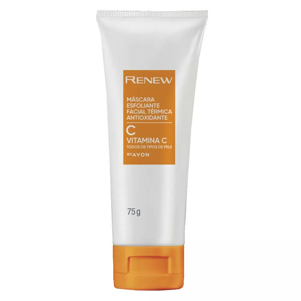 Máscara Esfoliante Facial Térmica Vitamina C - 75g