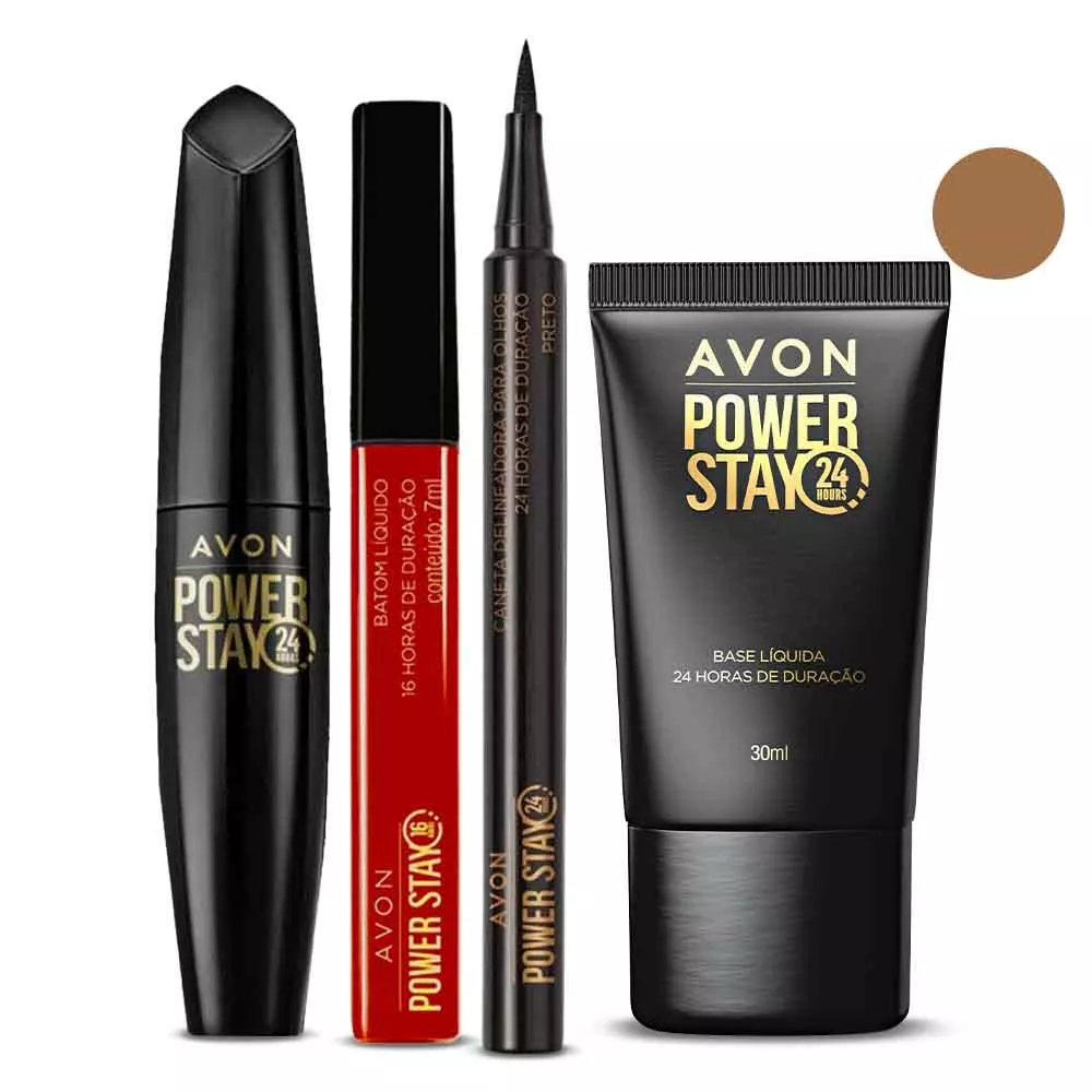 Kit Look Não Borra, Não Transfere - 320 Q Nova Cor