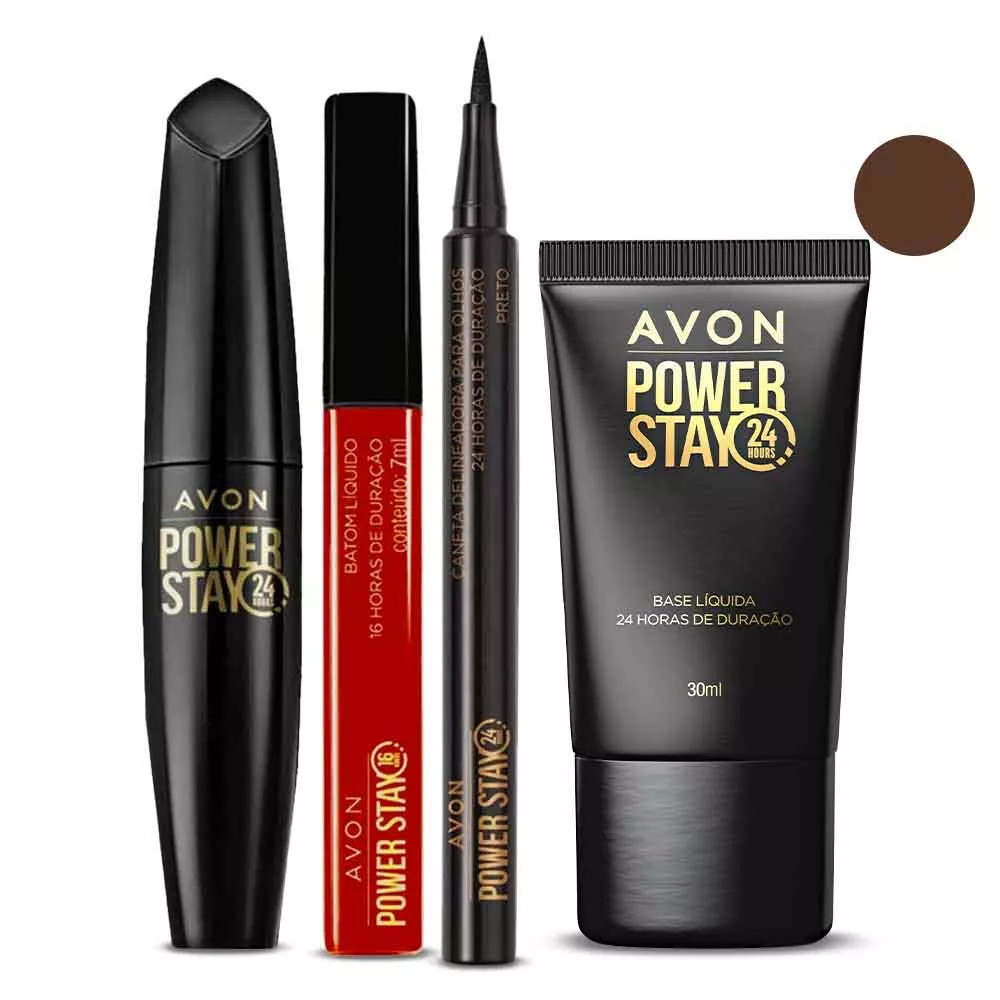 Kit Look Não Borra, Não Transfere - 530 N Antigo 5.6 Café