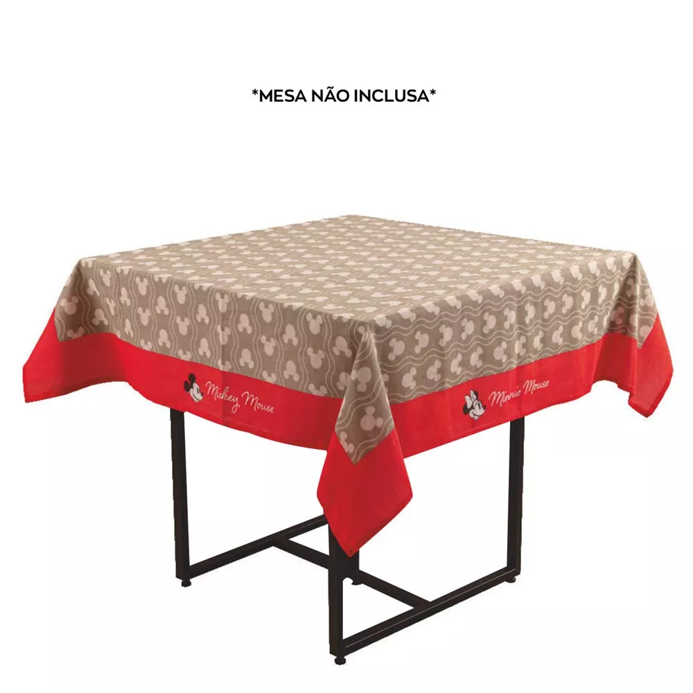 Toalha de Mesa Disney Mickey e Minnie