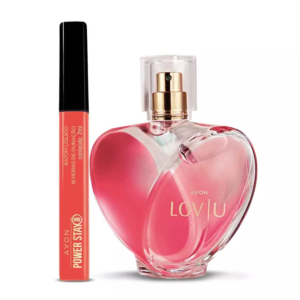 Kit Lov U + Power Stay - Coralina