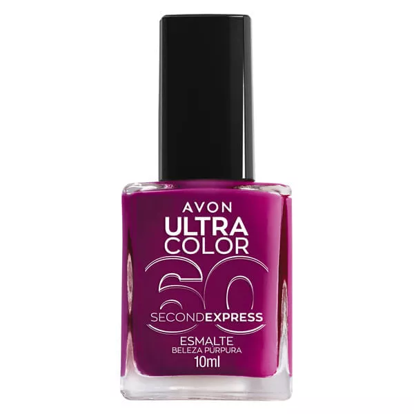 Esmalte Ultra Color 60 Second Express 10ml - Beleza Púrpura