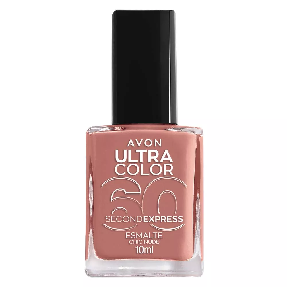 Esmalte Ultra Color 60 Second Express 10ml - Chic Nude