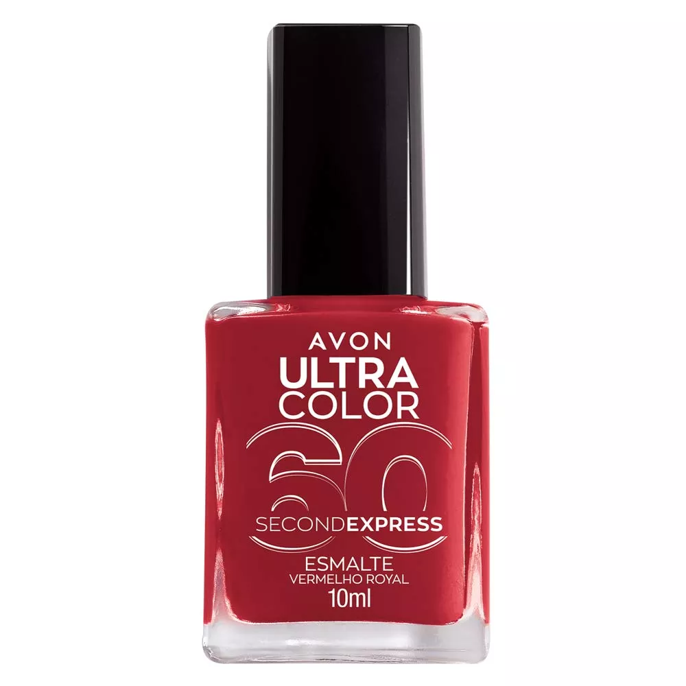 Esmalte Ultra Color 60 Second Express 10ml - Vermelho Royal