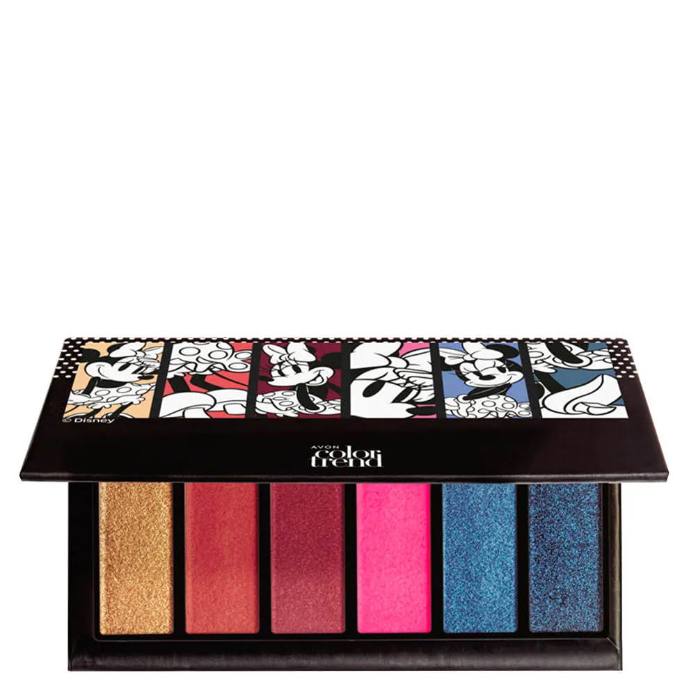 Paleta de Sombras para Olhos Avon Color Trend Coleção Disney