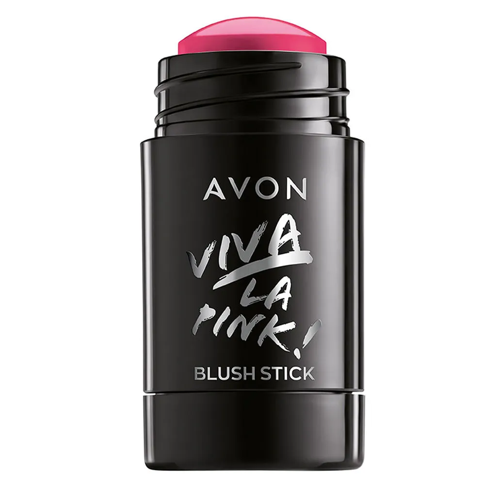 Blush em Bastão Avon Viva La Pink Sou Gentileza