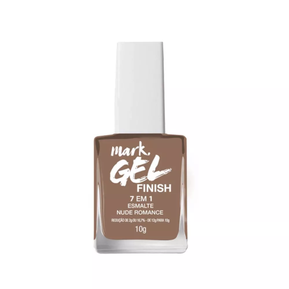 Esmalte 7 em 1 Mark. Gel Finish - 10g - Nude Romance