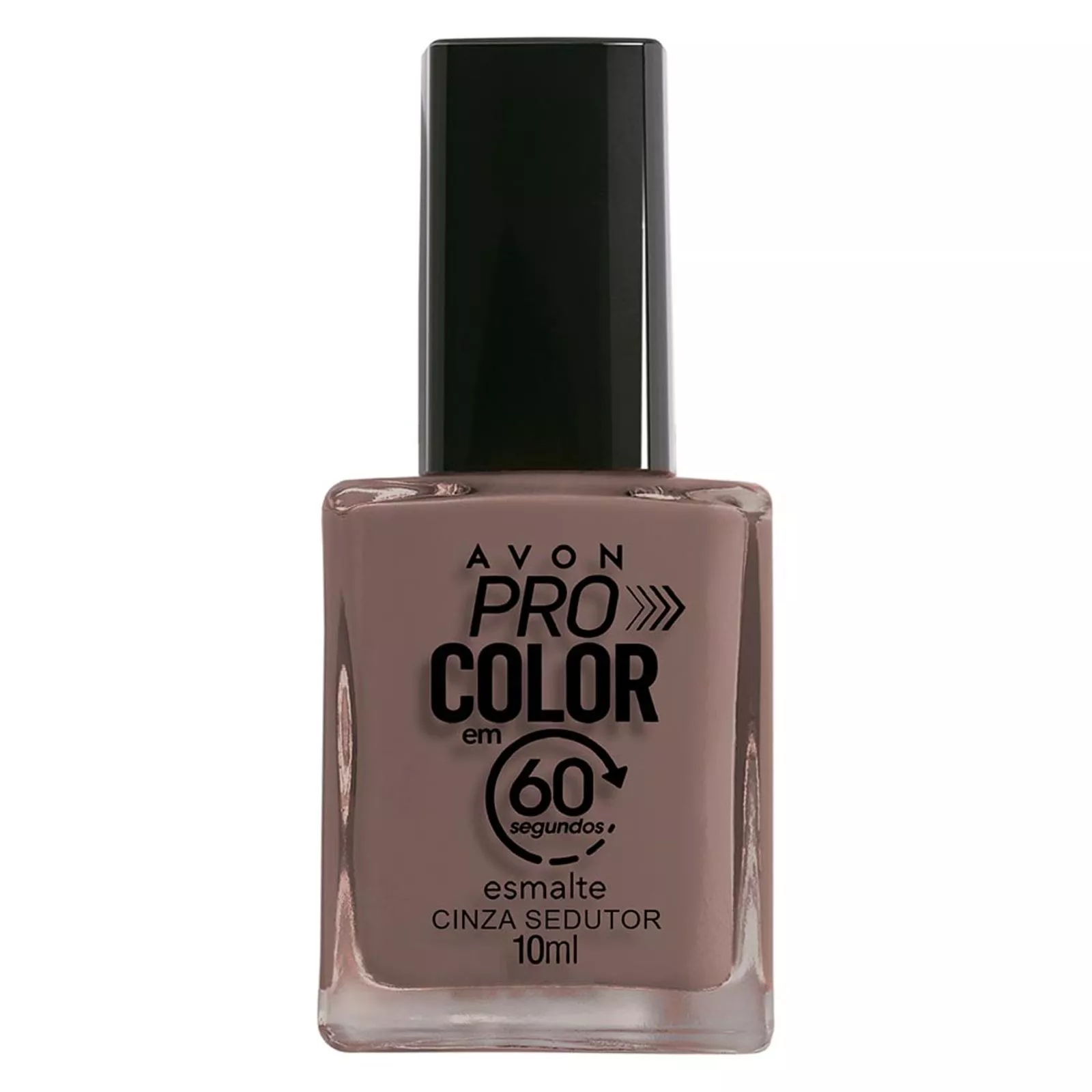 Esmalte Avon Pro Color 10ml - Cinza Sedutor