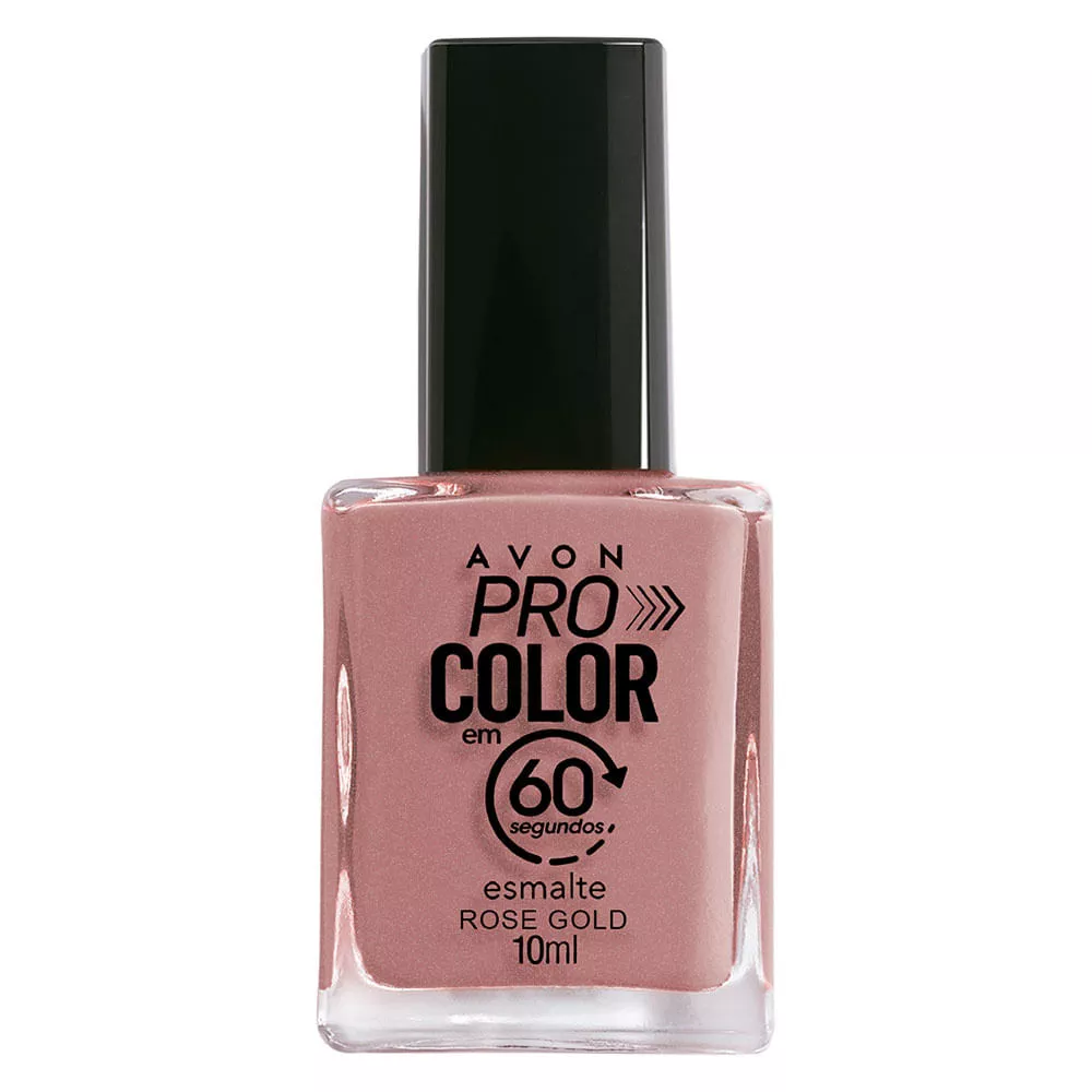 Esmalte Avon Pro Color 10ml - Rose Gold