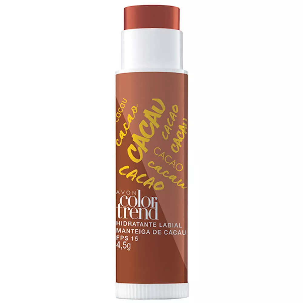 Hidratante Labial Color Trend FPS15 4,5g - Manteiga de Cacau