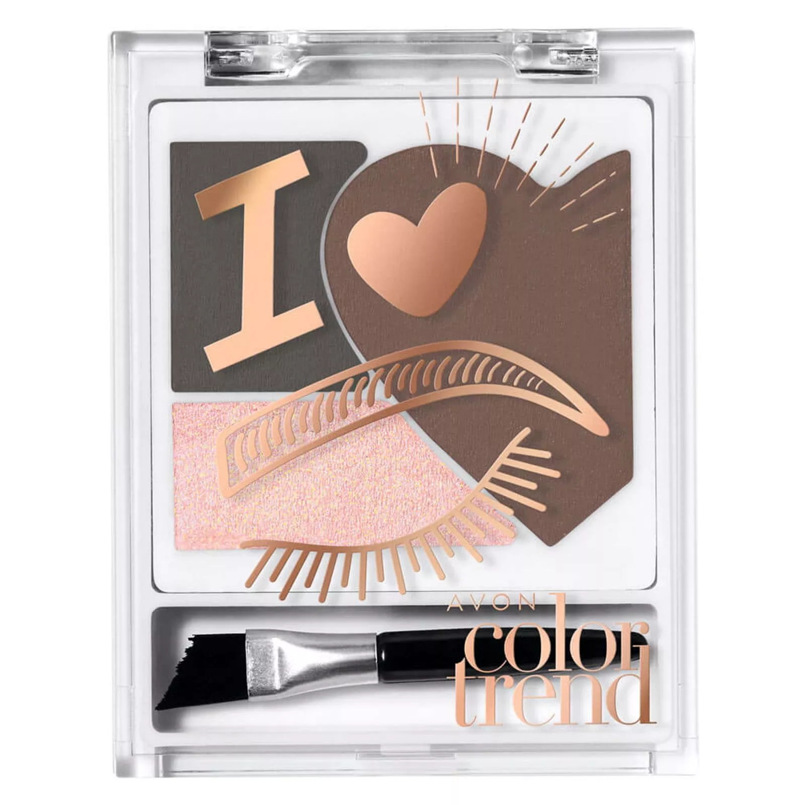 Paleta para Sobrancelhas Color Trend 3,6g - Médio