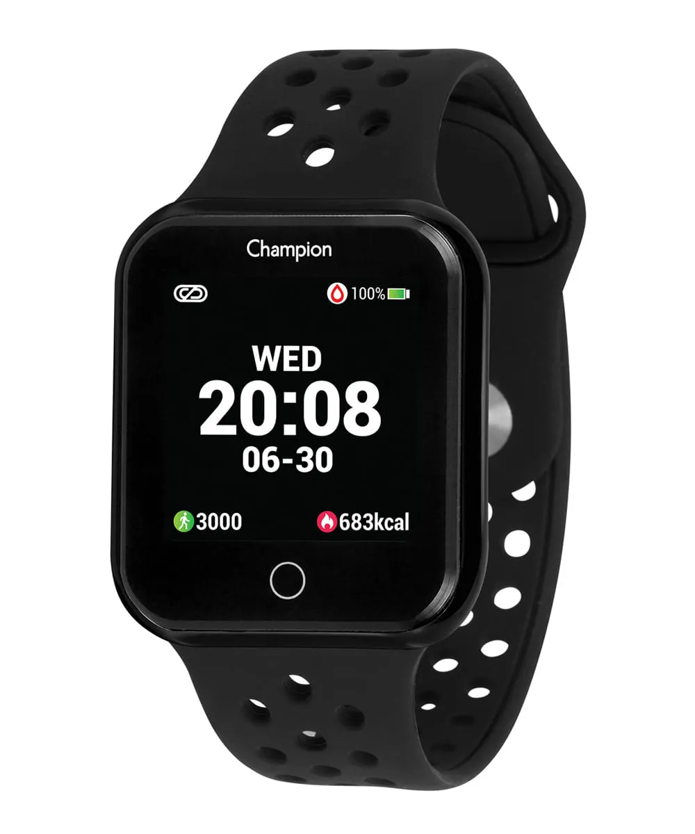 Relógio Smartwatch Champion Unissex - CH50006P Preto