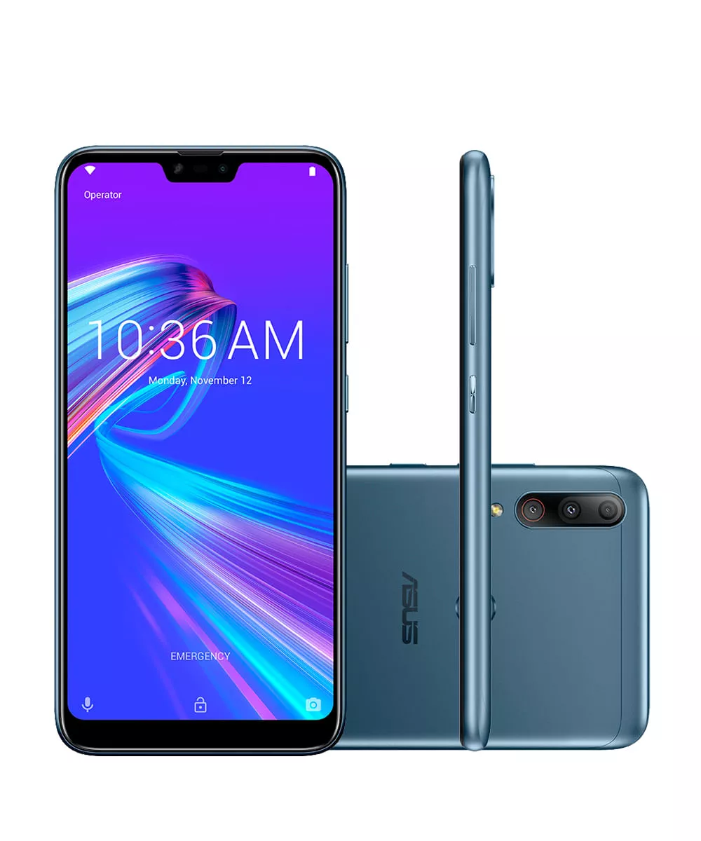 Smartphone Asus ZB634KL Zenfone Max Shot Plus 64GB+ Azul